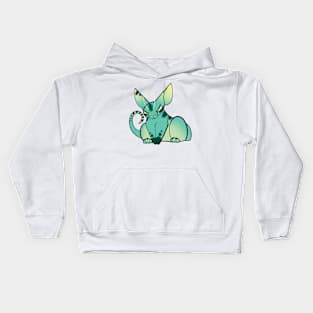 Angry Alien Cat :: Canines and Felines Kids Hoodie